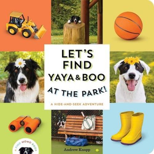 Let's Find Yaya and Boo at the Park! - (Find Momo) by Andrew Knapp (Board Book)