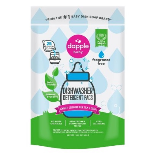Dapple Dishwasher Detergent - Fragrance Free - 15.9oz