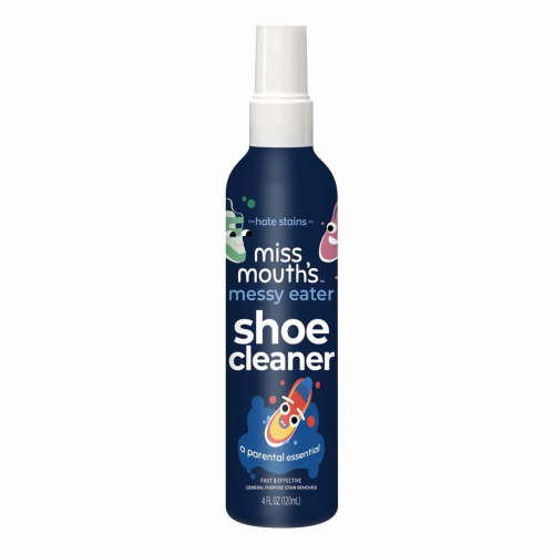 Messy Steppers Shoe Cleaner - Ready To Use Cleaner for Rubber, Canvas, Leather to Remove Dirt, Grass, Scuffs，120ml