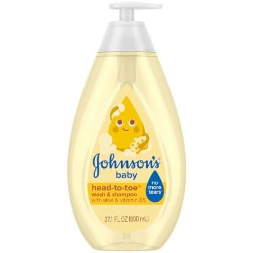 Johnson's Baby Head-to-Toe Wash & Shampoo, Tear Free, 27.1 fl. oz