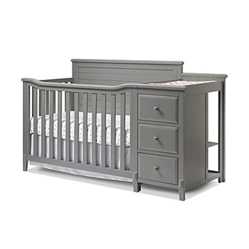 Sorelle Furniture Berkley Panel 4-in-1 Crib and Changer in