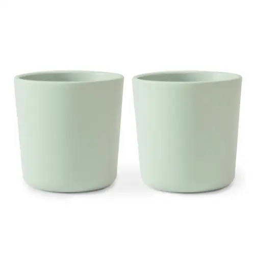 mushie Training Cups Set of 2, Sage