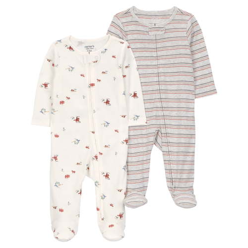 Carter's Child of Mine Baby Sleep 'N Play, 2-Pack, Sizes Preemie-6/9 Months