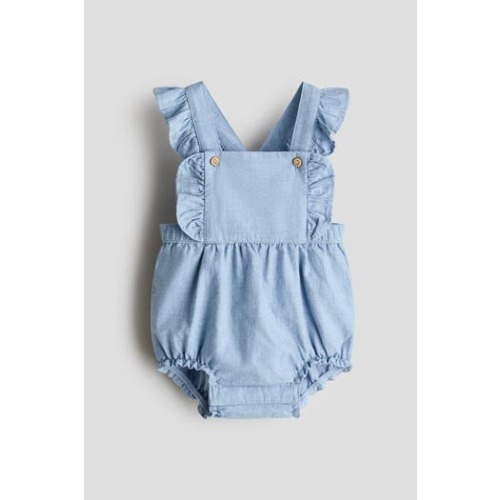 Cotton Dungaree Shorts