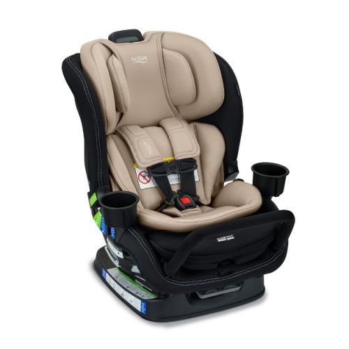 Britax Poplar S Convertible Car Seat - Slim 17" Design - ClickTight Technology - Sand Onyx