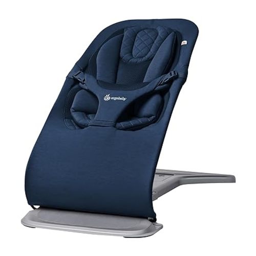 Ergobaby Evolve 3-in-1 Bouncer Seat for Babies and Toddlers 5.5-25 lbs
