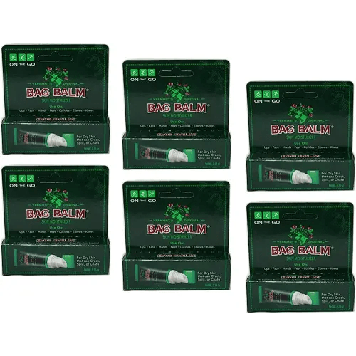 Bag Balm - 0.33 Ounce On-the-Go Tube (6-Pack)