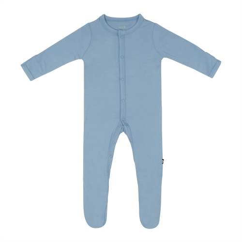 Footie Pajamas in Slate | Baby Pajamas | Kyte Baby