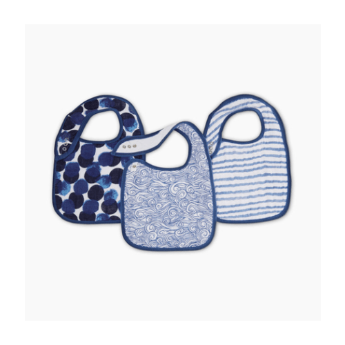 aden + anais Snap Bib Classic 3-pack - The Breastfeeding Center, LLC
