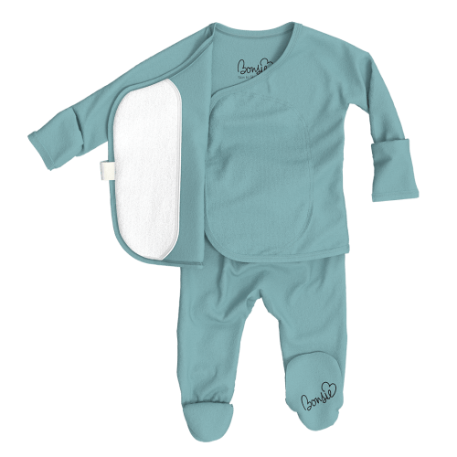 Footie - Ripple – Bonsie Skin to Skin Babywear