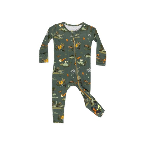 Baby Jurassic Park Safari Convertible Footie, 0-3M