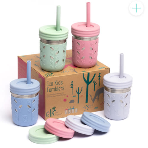 Stainless Steel 10oz Drinking Tumblers + Food Storage