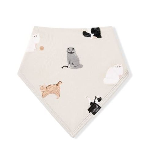 Bib in Fluffy Cat