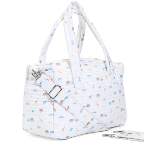 Quilted Stroller Bag - Safari