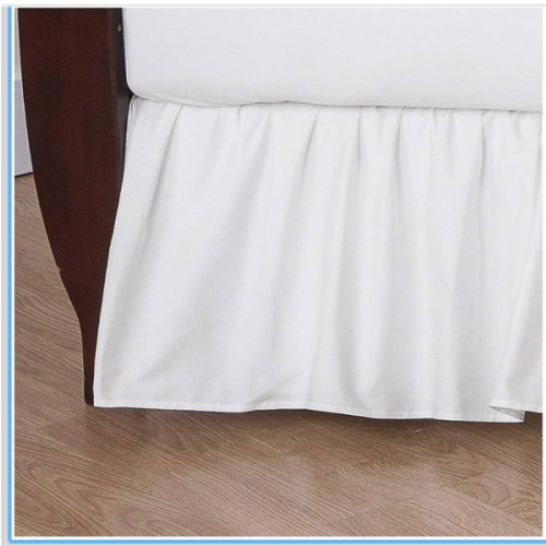 Amazon.com: American Baby Company 100% Natural Cotton Percale Ruffled Crib Skirt, White, 52"L x 28"W + 13.5"