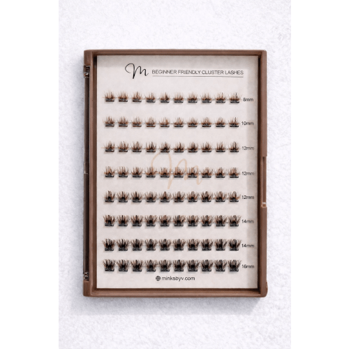 Brown Wispy DIY Cluster Lashes