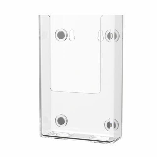 Marketing Holders Magnetic Trifold Holder Holds 4 Inch Wide Printed Materials Attaches to Metal Surfaces Lockers Filing Cabinets Organizes Maps and Menus Rack Good for Advertising Graphics