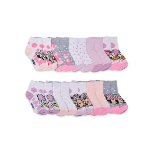 Character Toddler Ankle Socks, 10-Pack, Sizes 12M-5T