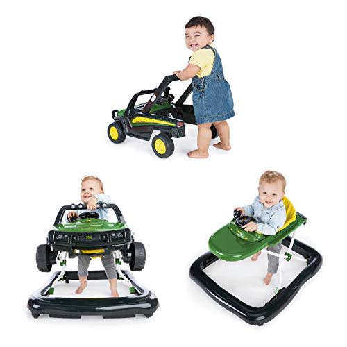 Bright Starts John Deere Gator 3 Ways to Play Walker, Ages 6 Months +
