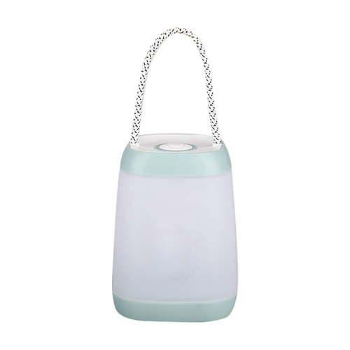 LED Table Lamp, Flexible Soft Light Portable Hanging Lamp, Multifunctional Reading Camping Night Light for Toddler Feeding, Light Blue