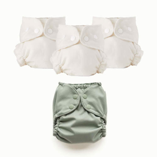 Checkout - Esembly cloth diapers (size 2) 1 outter/3 inner