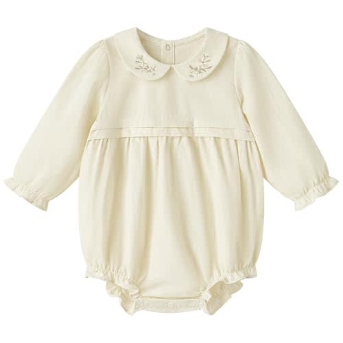 pureborn Baby Girls Boys Bodysuit Super Soft Cotton Romper 0-24 Months