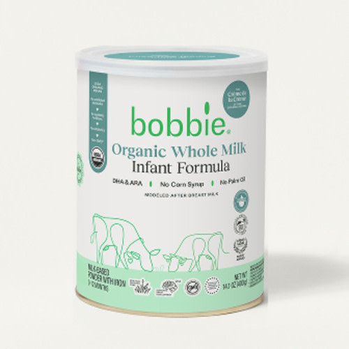Bobbie Whole Milk Infant Formula Subscription (10-Count Bundle)