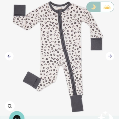 Luxe Leopard Zippy | Little Sleepies