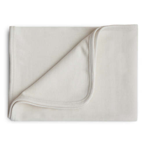 Ribbed Baby Blanket – Mushie