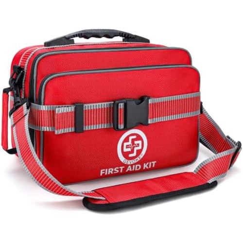 Gevoke Professional 500 Piece Emergency First Aid Kit for Home, Car
