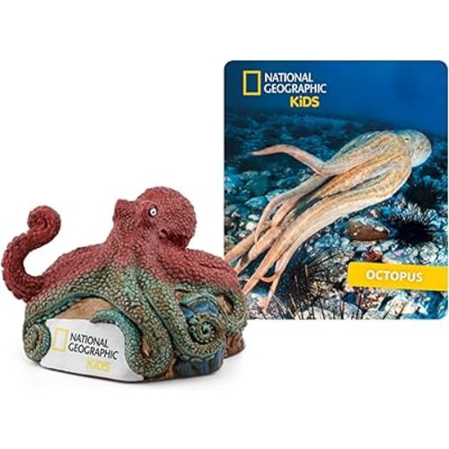 Tonies National Geographic Kids Octopus Audio Toy Figurine