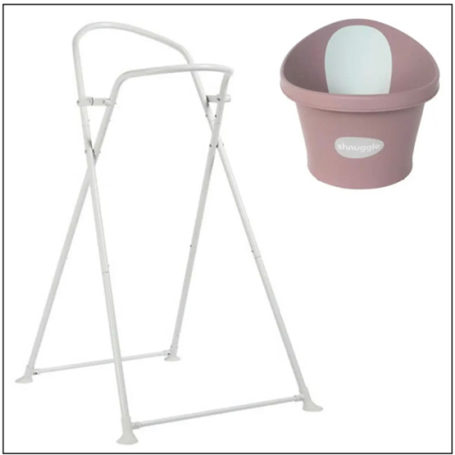 Bubble Cuddle Bath & Baby Bathtub Folding Stand Set