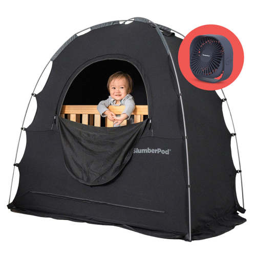 SlumberPod Blackout Sleep Tent - Black / Yes
