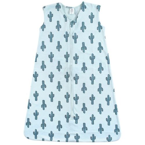 Yoga Sprout Baby Boys Sleeveless Jersey Cotton Sleeping Bag, Sack, Blanket, Cactus, 0-6 Months