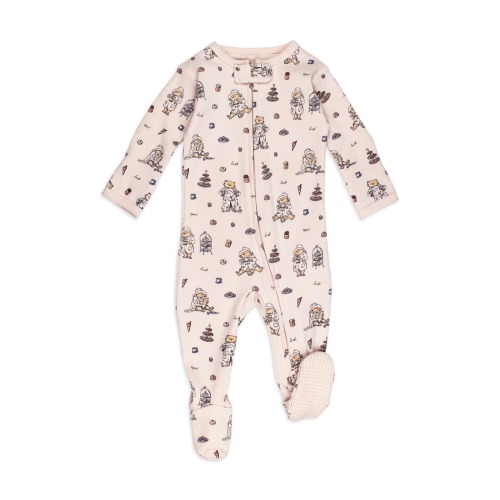 x Paddington Bear™ Organic Cotton Zip Footie
