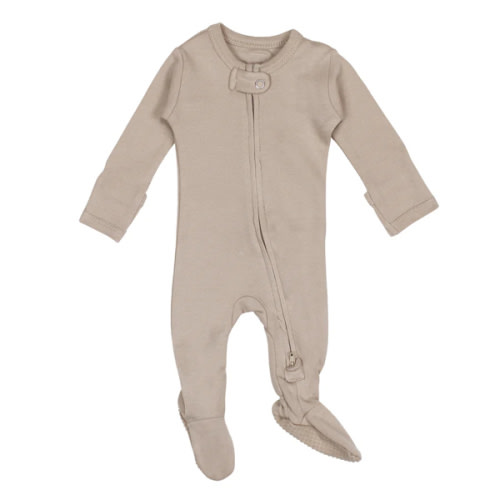 Organic Zipper Footie – L'ovedbaby