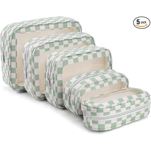 5PCS Diaper Bag Organizer Pouch Set- Green or Blue