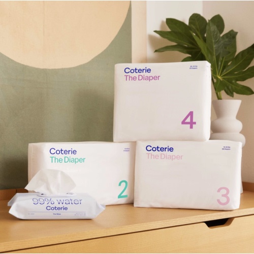 Coterie Diapers & Wipes Gift Subscription - 3 Months