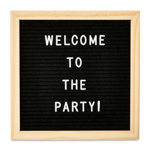 Felt Letter Message Board Set, 10" x 10", 140 Pieces, by Way To Celebrate