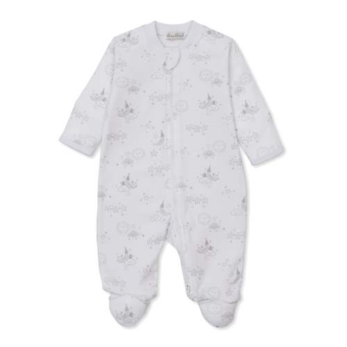 Nightfall Silver Zip Footie