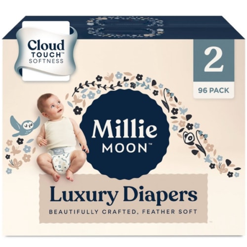 Millie Moon Luxury Disposable Diapers - (all sizes)