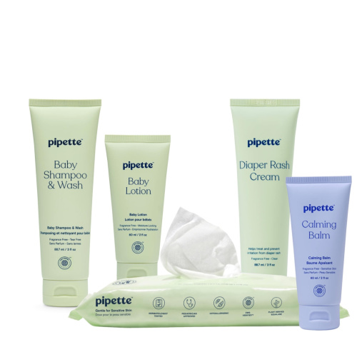 Pipette Baby Carry-On Kit | Pediatrician Approved & Dermatologist Tested
