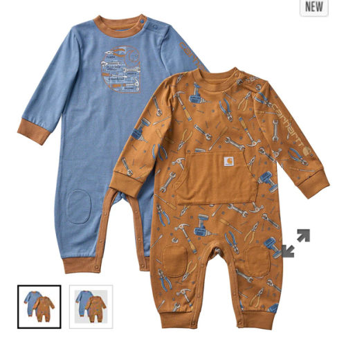 Boys' 2-Piece Long Sleeve Tool Coveralls Set (Baby) | Carhartt