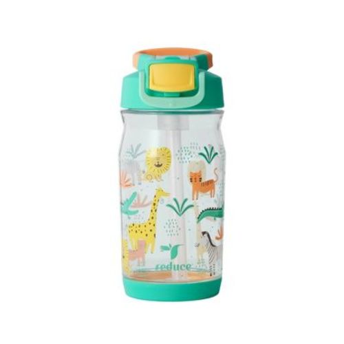 Reduce 14oz Plastic Hydrate Tritan Kids Water Bottle with Straw Lid