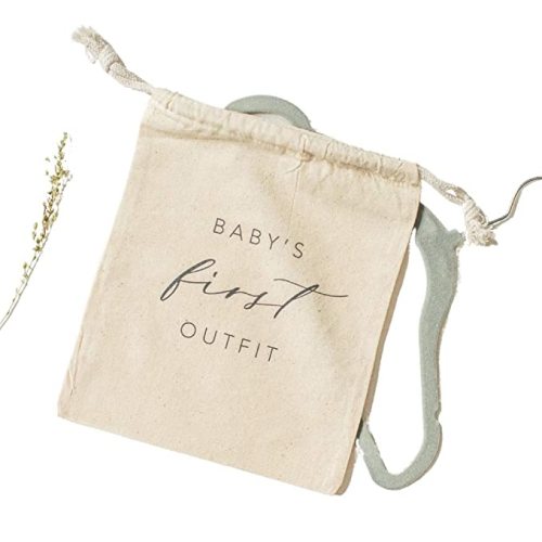 Baby Outfit Keepsake Memory Case for Newborn Earth-Friendly Hospital Outfit Storage & Preservation