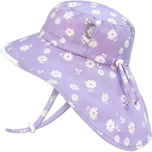 JAN & JUL Grow-with-Me Cotton Xplorer Sun Hat with Large Brim