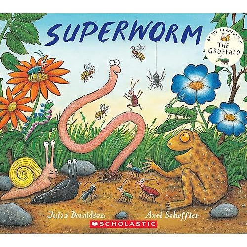 Superworm Paperback – Picture Book, May 3, 2022