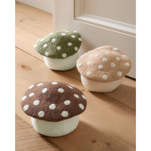 Farmhouse Pottery Artisan Felted Doorstop