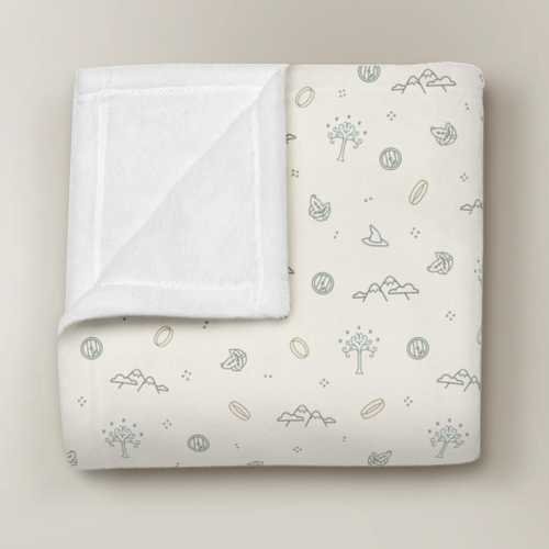Adventures of the Fellowship, Velveteen Plush Baby Blanket