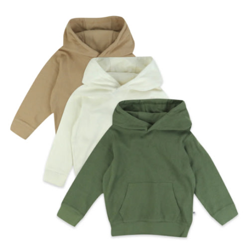 3-Pack Cotton Thermal Hoodie | Honest Baby Clothing